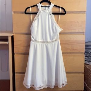 NWT White Halter dress from Francescas